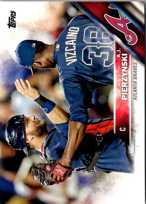 2016 Topps A.J. Pierzynski #635 Atlanta Braves Baseball Card - Image 1 of 2