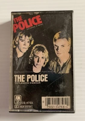 THE POLICE Outlandos D'Amour Cassette Tape 1979 Rock Original Release CS 4753 - Image 1 of 4