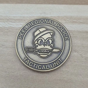 Peel Regional Police Tactical Unit Challenge Coin - Picture 1 of 5