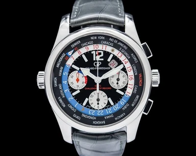 Girard Perregaux 49800 WW.TC BMW Oracle Racing SS Black Dial LIMITED - Image 1 of 4