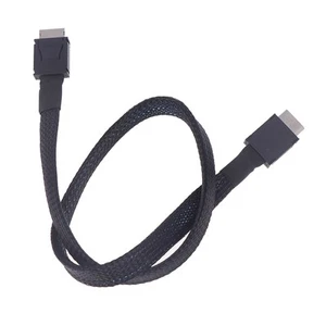 1PC OcuLink PCIe PCI-Express SFF-8611 4i to OcuLink SFF-8611 4I SSD Data Cable - Afbeelding 1 van 12