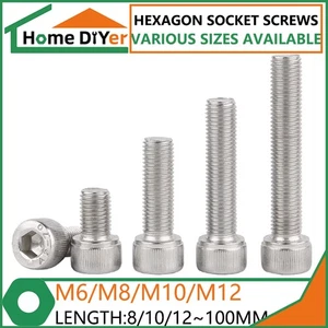 Tornillo de cabeza hexagonal de diente de bebé de acero inoxidable 304 M6/M8/M10/M12 - Imagen 1 de 10