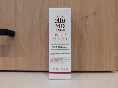NEW EltaMD UV Skin Recovery SPF 50 Face Sunscreen 1.7 oz EXP 11/26 BNIB - Image 1 of 4