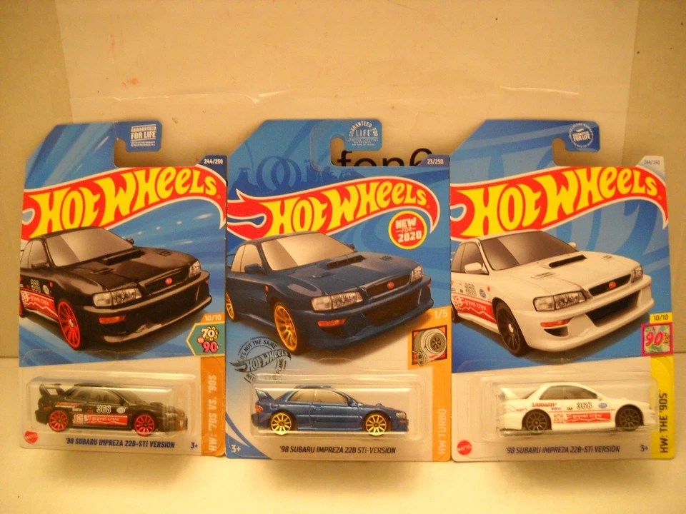 Lote Hot Wheels 2020 Primeira Edição Dollar General '98 Subaru Inpreza 22B-Sti - Imagem 1 de 1