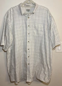 LL Bean knitterarm Gr. XXL Tall kariertes Button Down Kurzarm Hemd - Bild 1 von 7