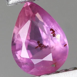 0.19ct t.w 4x3mm Pear Natural Heated Pink Sapphire, Madagascar🌸 - Picture 1 of 4