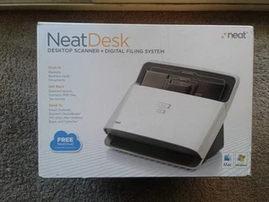 Neat Desk ND-1000 Desktop Scanner & Digital Filing System- NEW/UNSEALED BOX - Picture 1 of 12