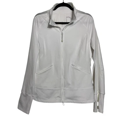 131 • Chaqueta deportiva blanca para mujer Zella (XL, blanca, usada en excelente estado) Foto 1 de 4