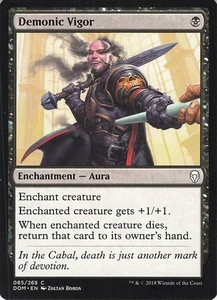 Demonic Vigor Dominaria Regular - Picture 1 of 1