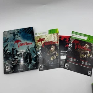 Dead Island Riptide Xbox 360 Steelbook + Manuals **NO GAME!!* - Picture 1 of 3