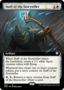 Magic The Gathering Staff of the Storyteller - Phyrexia: All Will Be One Commander #048 - Imagen 1 de 1