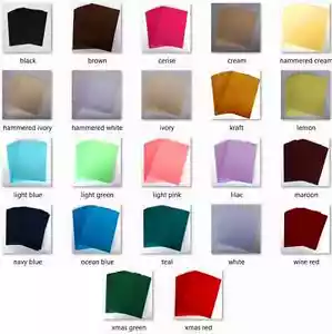 *OFFERTA AFFARE* - Cartoncino A4 - x50 Fogli - Scegli Colore - *OFFERTA AFFARE* - Foto 1 di 33