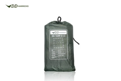 DD Tarp 3x3: refugio resistente al agua ligero para acampar Bushcraft y senderismo Foto 1 de 4