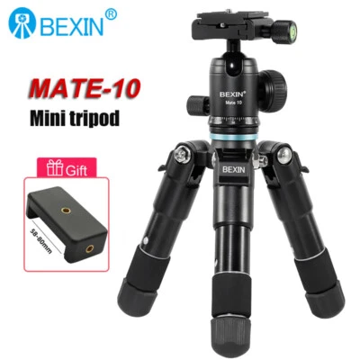 BEXIN Mate 10 Mate-10 Portable Desktop Mini Tripod Stand with 360° Ball Head NEW - Image 1 of 4