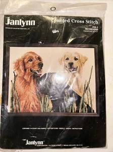 Janlynn Kreuzstich-Kit - Retriever Labor Hunde 16x12 Neu - Bild 1 von 3