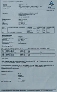 4 x Felgen Motec Pantera Hyper Black 5 x 108mm FORD AUDI VW SEAT BMW KIA - Bild 1 von 13