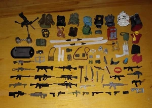 Action figure Accessories Lot 1: G.I. Joe, & other. Weapons, Backpacks ect. 70+ - Picture 1 of 5