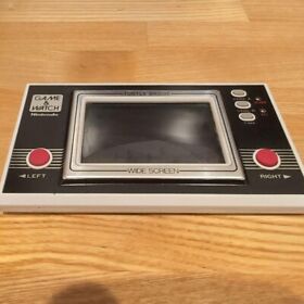 NINTENDO GAME & WATCH Turtle Bridge Rare Vintage Retro Japan Unboxed Used Manual