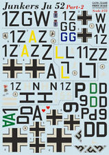 Print Scale 72-248 - 1/72 German Junkers Ju 52, Part 2, Aircraft wet decal