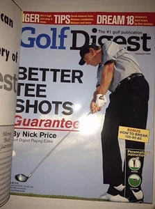 Golf Digest Magazine Nick Price Better Your Shot February 2000 031217NONRH - Imagen 1 de 1