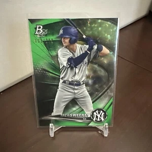 Trey Sweeney 2022 Bowman Platinum #TOP-93 Ice /299 NY Yankees Top Prospect - Picture 1 of 3