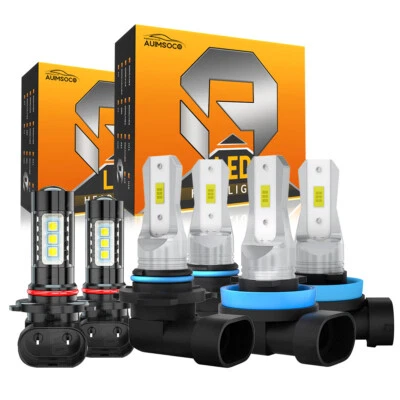 Faros LED y luces antiniebla para Dodge RAM 1500 2500 3500 4500 2013 2014 2015 Foto 1 de 4