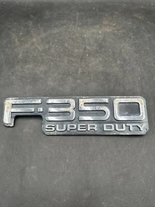 1999-2004 FORD F350 F-350 Super Duty Emblem Logo Rear Tailgate OEM - Picture 1 of 9