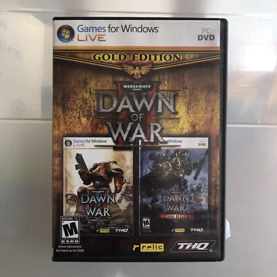 Warhammer 40,000 Dawn of War II: Gold Edition PC Complete CIB Video Game TESTED - Image 1 of 4