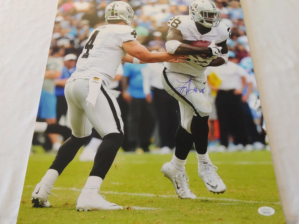 Oakland Raiders Latavius Murray Signed 16x20 Photo #2 JSA COA - Image 1 of 1