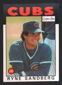1986 OPC O-Pee-Chee Baseball #19 Ryan Sandberg NrMint or Better - Picture 1 of 2