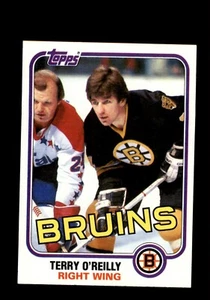 1981 Topps Terry O'reilly #E 71 Boston Bruins casi nuevo-como nuevo - Imagen 1 de 2