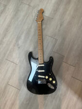 Fender American Ultra Stratocaster Right-Handed Electric Guitar - Ebony
