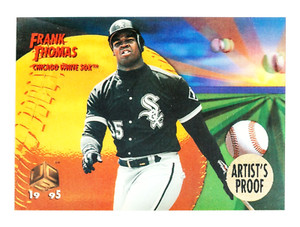 Frank Thomas #1 (1995 Sportflix/Pinnacle) UC3 Artist's Proof, White Sox, HOF