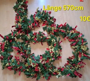 Weihnachtsdekoration Girlande - Bild 1 von 1
