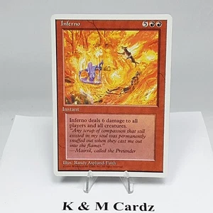 MTG - 4th Edition - Inferno - Rare - Lightly Played - Picture 1 of 5