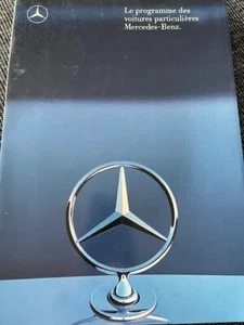 Brochure Mercedes 190/190 E 2.3-16/200/300/Classe S/Classe SL/Serie G de 1986 - Bild 1 von 1