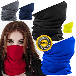 RÖHRENHALSWÄRMER Atmungsaktiv MIKROFASER Schlauch HERREN Leicht Nacken Herren DAMEN - Bild 1 von 7