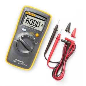 Fluke 101 Multimetro digitale portatile facile da trasportare 600 V CAT III - Foto 1 di 6