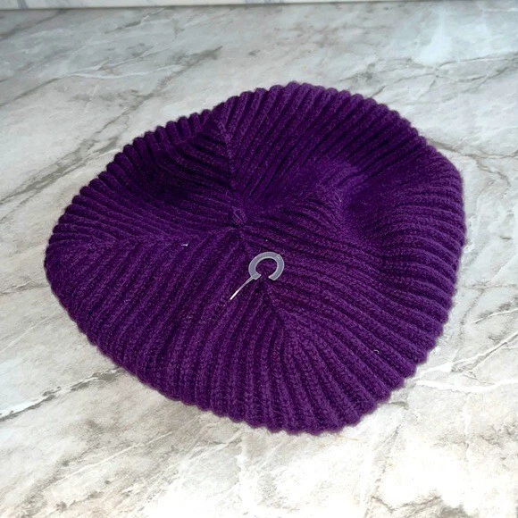 NWT Janie and jack purple beret hat 12-24 months - Image 1 of 3