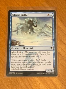 Magic the Gathering Khans of Tarkir Glacial Stalker - Picture 1 of 2