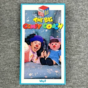 The Big Comfy Couch Why? VHS Tape (1996) OOP Rare HTF - Picture 1 of 4