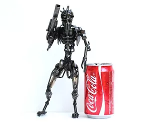 Distretto 9 Regalo Per Anniversario Rottami Scultura Metallo, Wow Regalo Festa del Papà - Foto 1 di 9