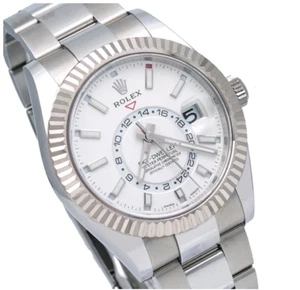 Rolex Sky-Dweller 326934 42mm White Dial Stainless Steel Oyster Bracelet - Picture 1 of 10