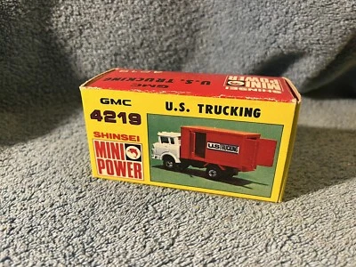 Shinsei Mini Power Diecast GMC EE. UU. Camión de carga para camión hecho en Japón sin usar, en caja (jj) Foto 1 de 4