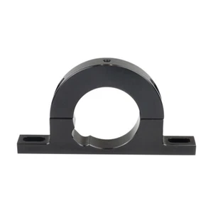 Black Billet Universal Steering Column Keyed No Drop Mount Clamp for 2" Column - Picture 1 of 10