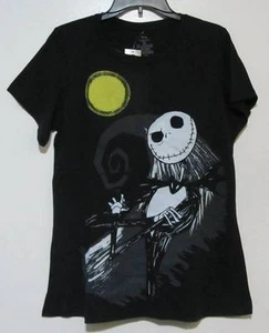 Neu mit Etikett Nightmare Before Christmas Jack & Sally Now and Forever T-Shirt Jr. Größe M - Bild 1 von 2