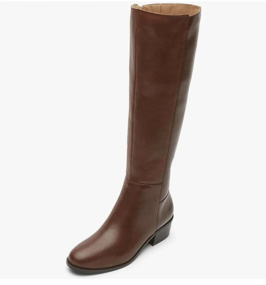 Rockport Women's Evalyn Tall Boots Brown Size 10M-