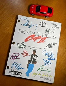 Beverly Hills Cop II Script Cast-Signed- Autograph Reprints- Eddie Murphy - Picture 1 of 7