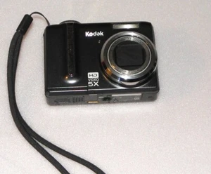 Kodak EasyShare Z1285 HD Video 12MP-5X Digital Camera Grey Takes Photos AS-IS - Picture 1 of 2