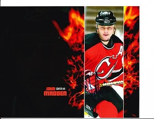 NEW JERSEY DEVILS JOHN MADDEN SIGNED 8X10 - Picture 1 of 1